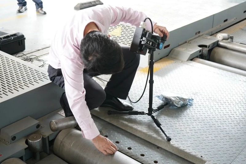 Anche deltog i kalibreringstestet på plats för EV säkerhetsrelaterad standard